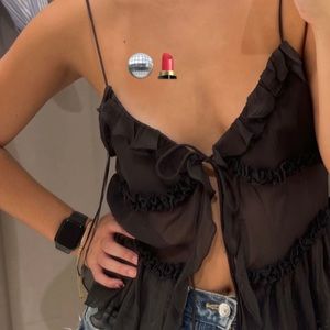 ZARA 7573/426 Ruffle Top